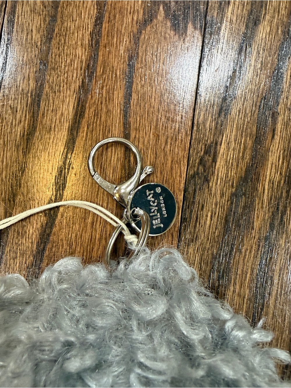 Jellycat Amuseables Storm Cloud bag charm keychain - Picture 5 of 7